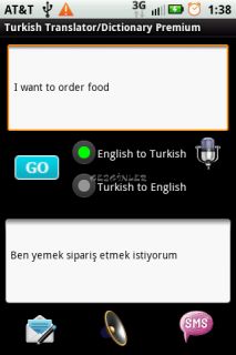 Turkish Translator/Dictionary Resimleri