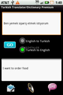 Turkish Translator/Dictionary Resimleri
