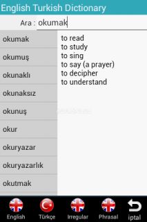 English Turkish Dictionary Try Resimleri