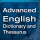 Advanced English & Thesaurus indir