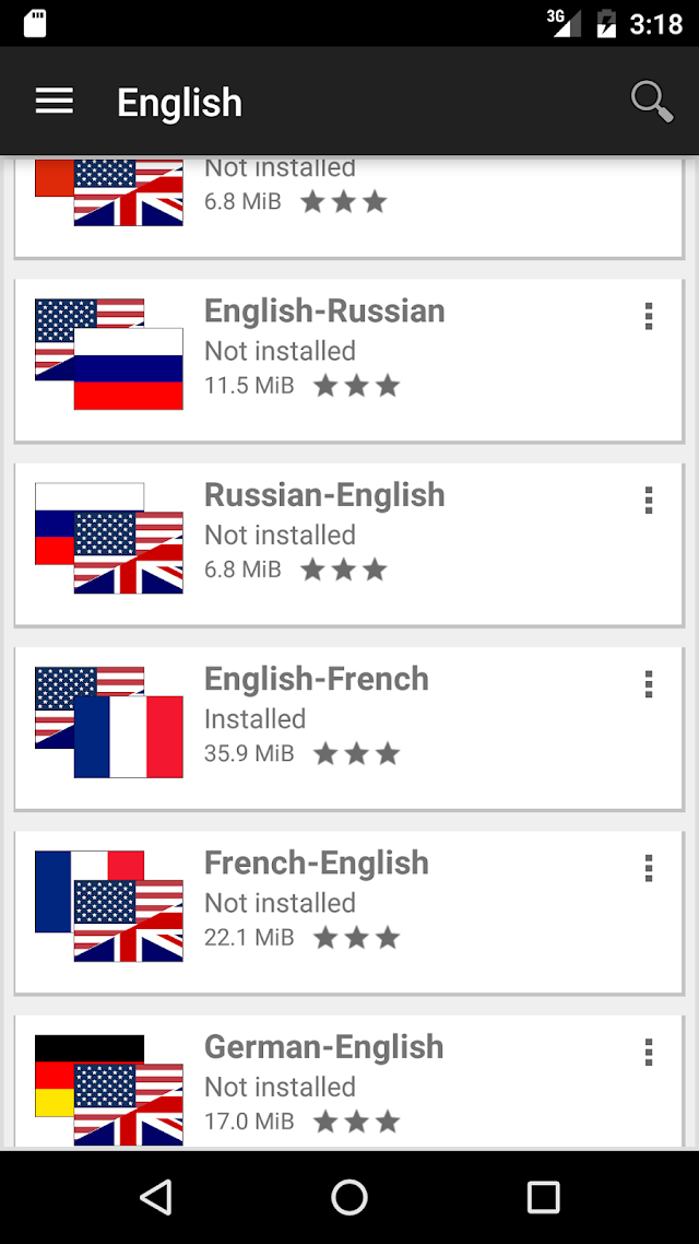 Offline dictionaries Resimleri