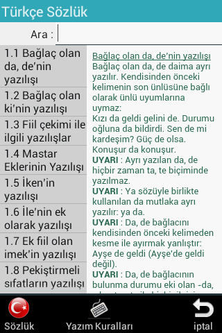 Türkçe Sözlük Resimleri