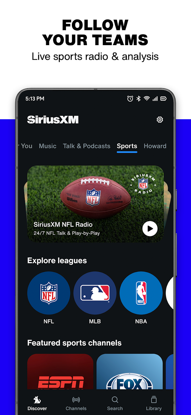 SiriusXM: Music, Sports & News Resimleri