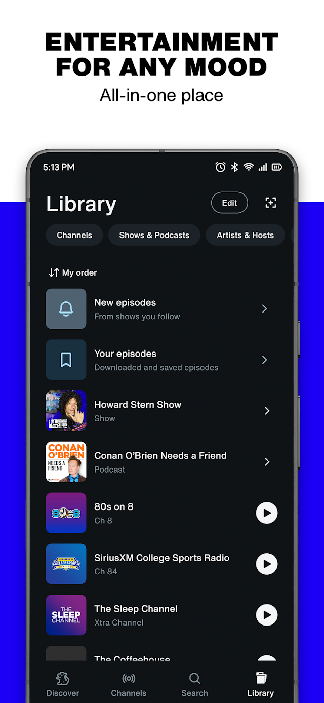 SiriusXM: Music, Sports & News Resimleri