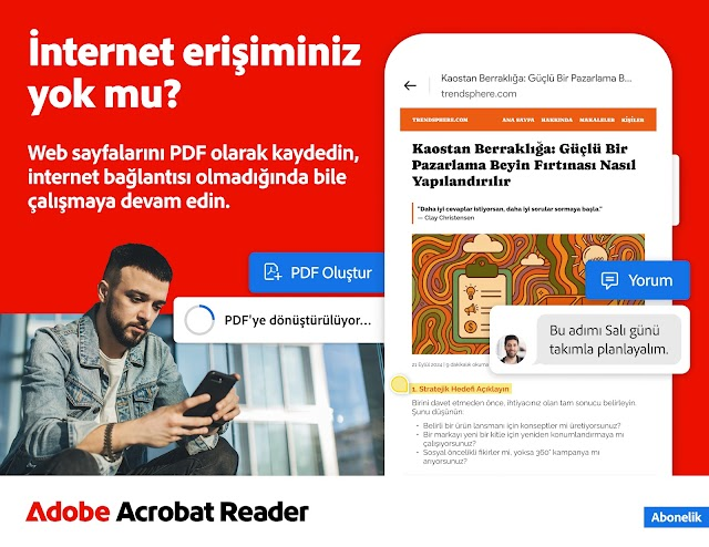 Adobe Acrobat Reader: PDF açma Resimleri