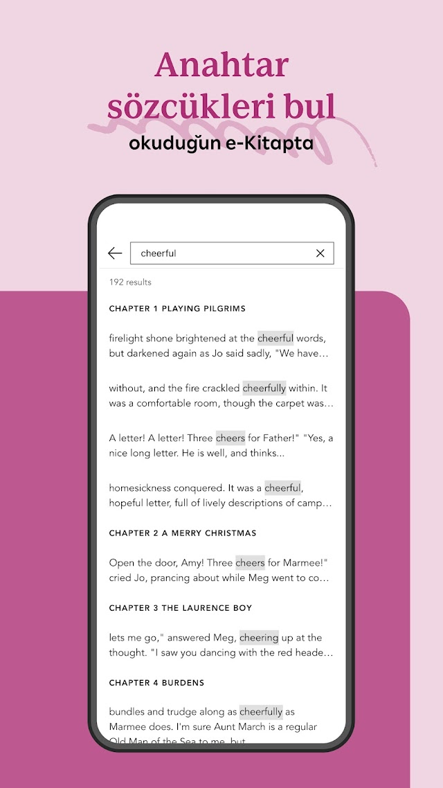Kobo Books Okuma Uygulamas� Resimleri