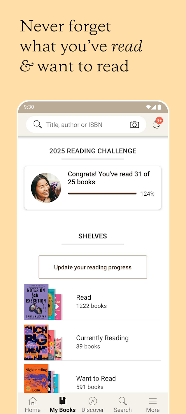 Goodreads: Book Tracker & More Resimleri