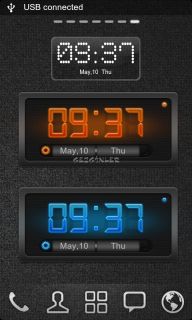 GO Clock Widget Resimleri