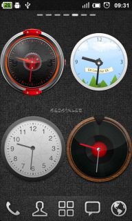 GO Clock Widget Resimleri