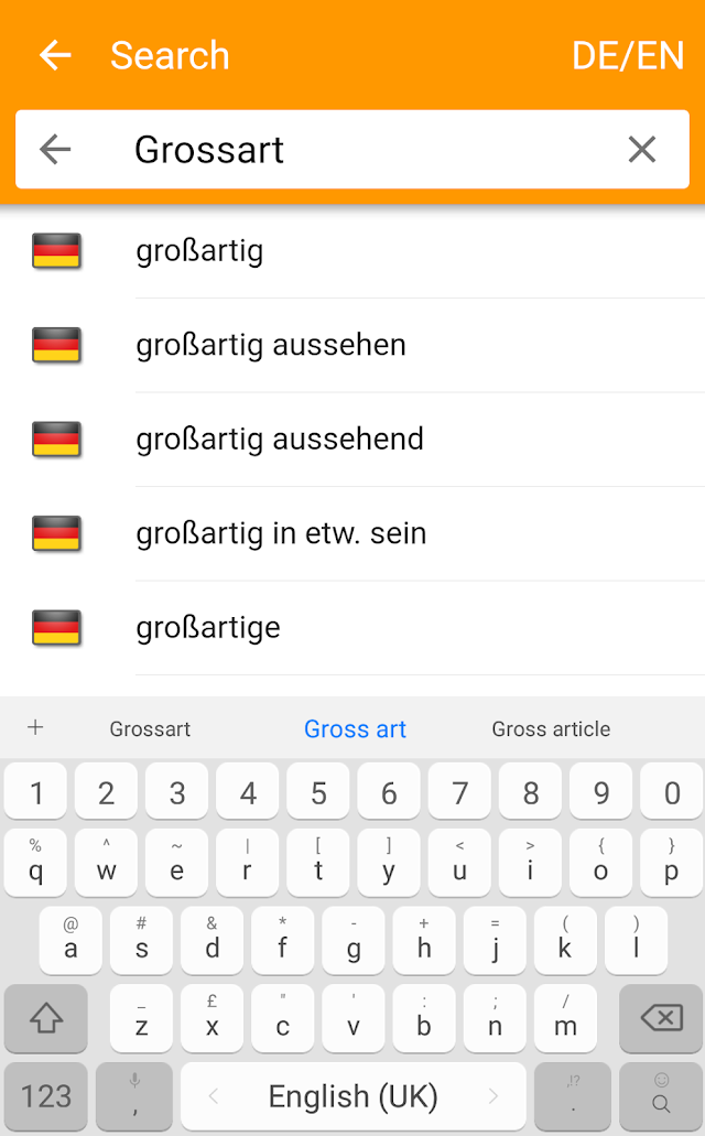 dict.cc dictionary Resimleri