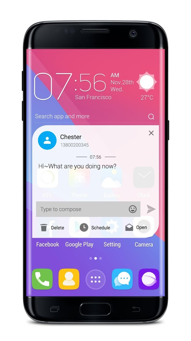 GO SMS Pro - Temalar, Emojiler Resimleri