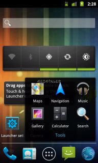 Holo Launcher Resimleri