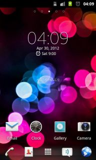 Digital clock Xperia NXT Resimleri