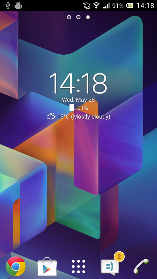 Digital Clock & Weather Widget Resimleri