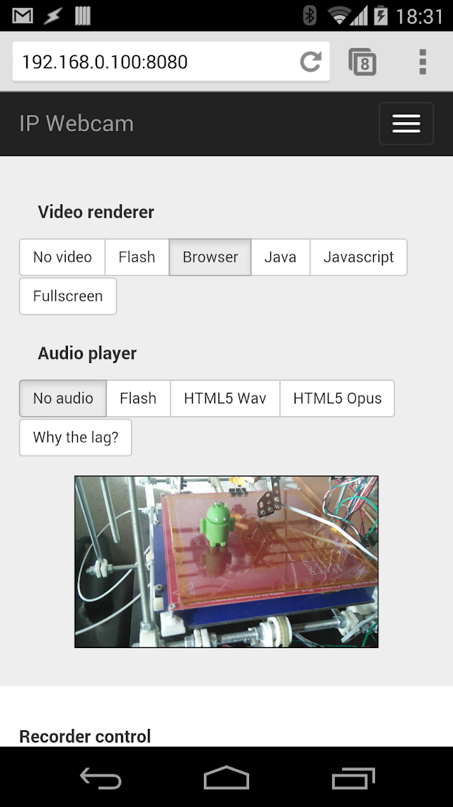 IP Webcam Resimleri
