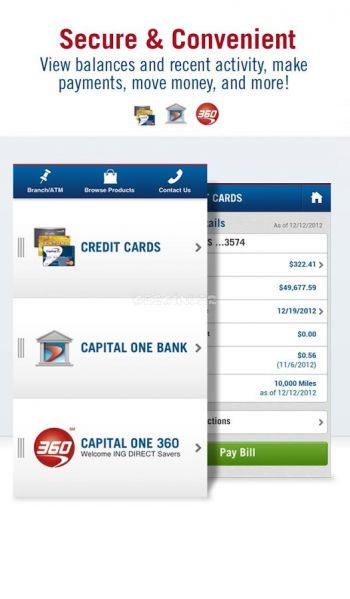 capital one mobile banking online