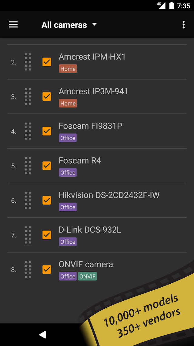 tinyCam Monitor PRO Resimleri