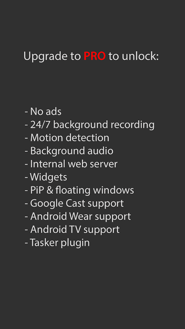 tinyCam Monitor PRO Resimleri