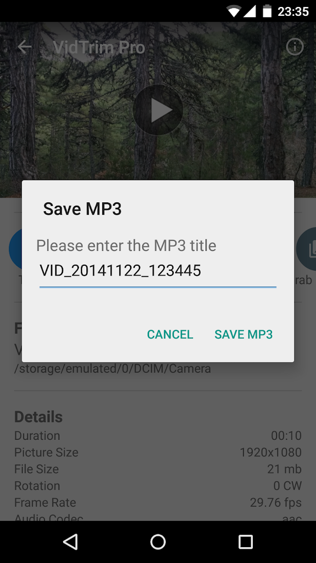 VidTrim - Video Düzenleyici Resimleri