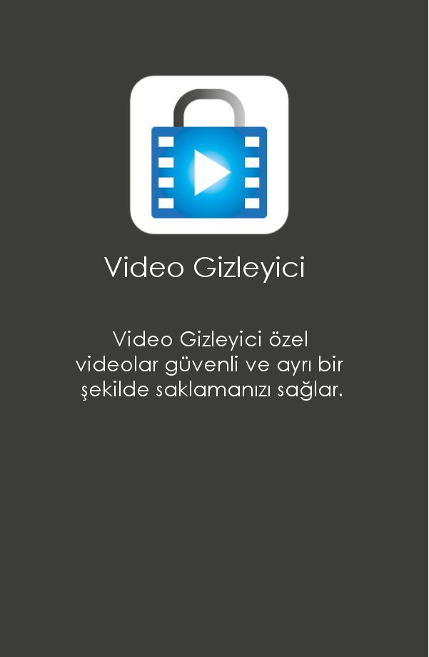 Video Gizleyici Resimleri