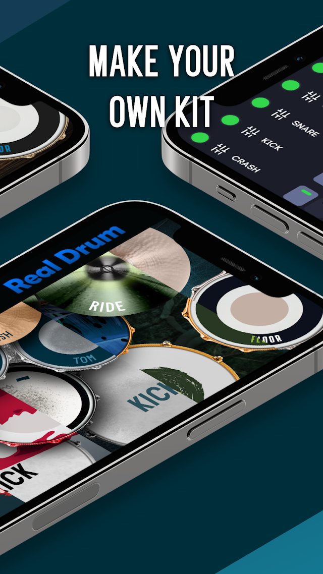 Real Drum: elektronik davul Resimleri