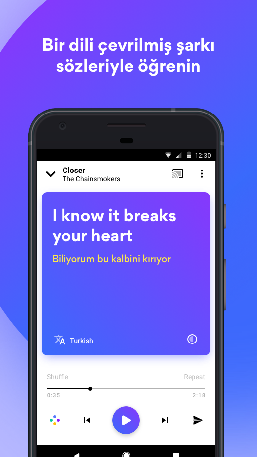 Musixmatch Music Lyrics Player Resimleri