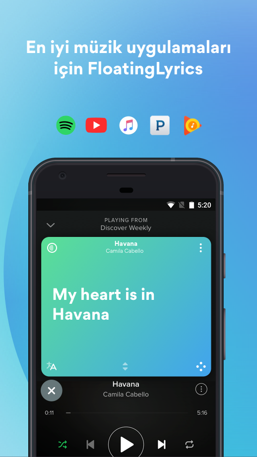 Musixmatch Music Lyrics Player Resimleri