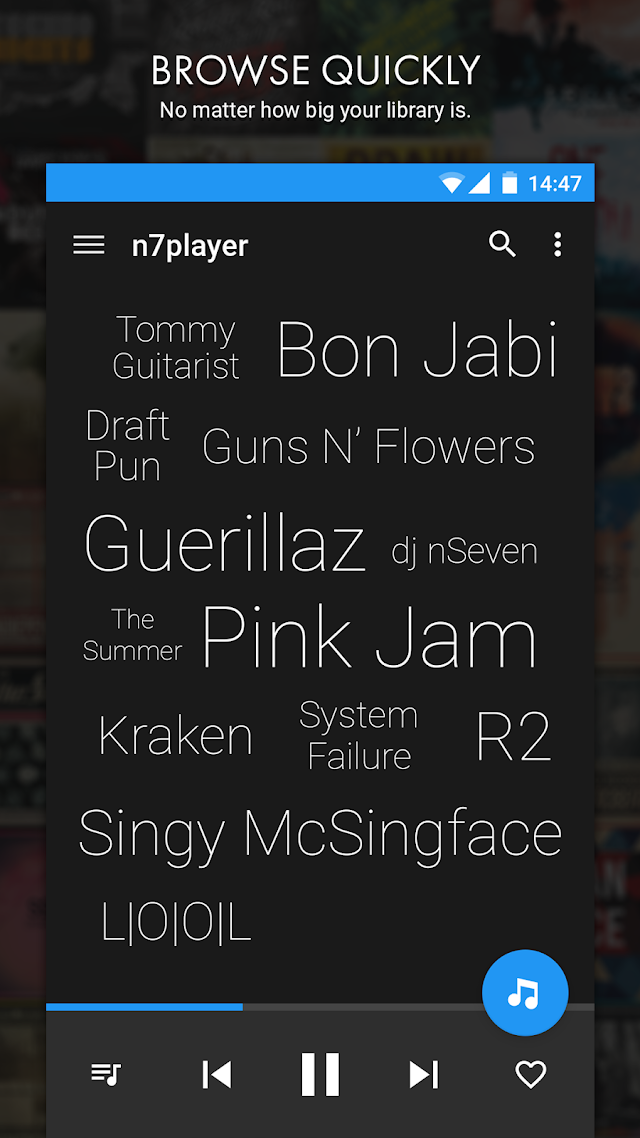 n7player Müzik çalar Resimleri