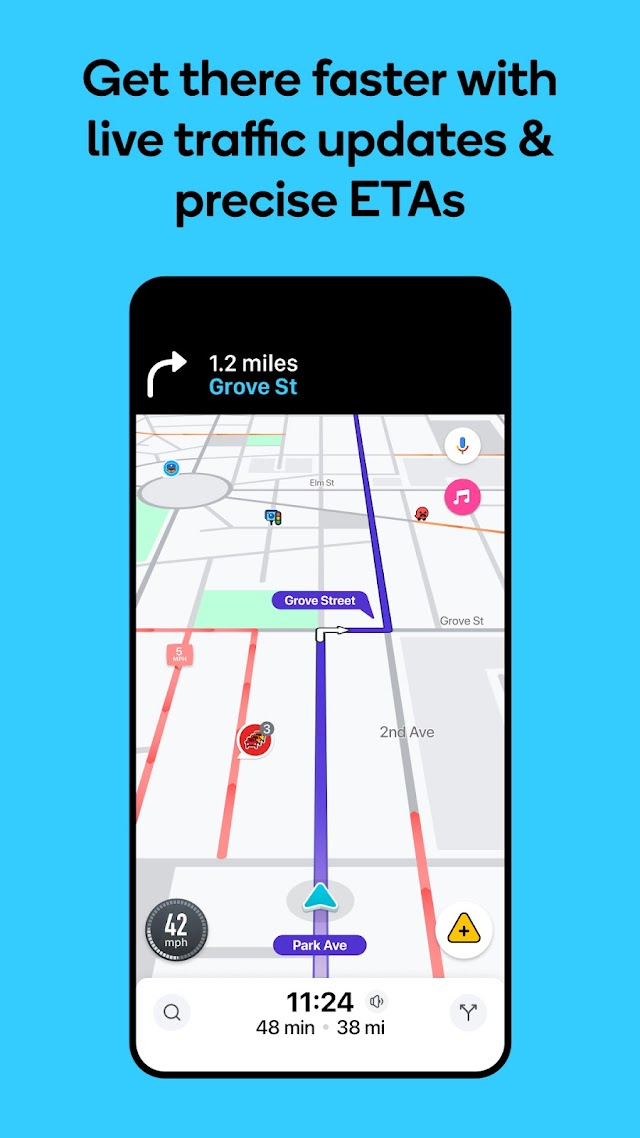 Waze - GPS, Haritalar & Trafik Resimleri