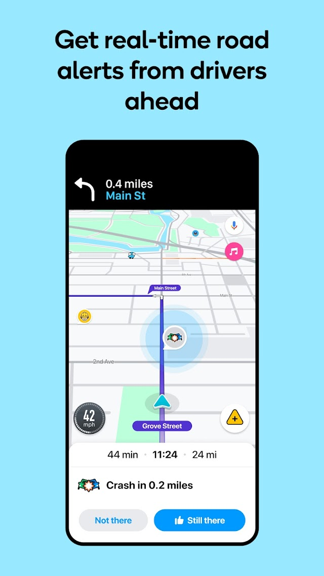 Waze - GPS, Haritalar & Trafik Resimleri
