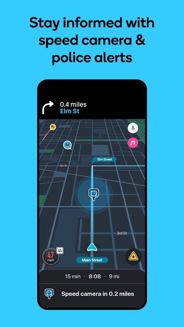 Waze - GPS, Haritalar & Trafik Resimleri