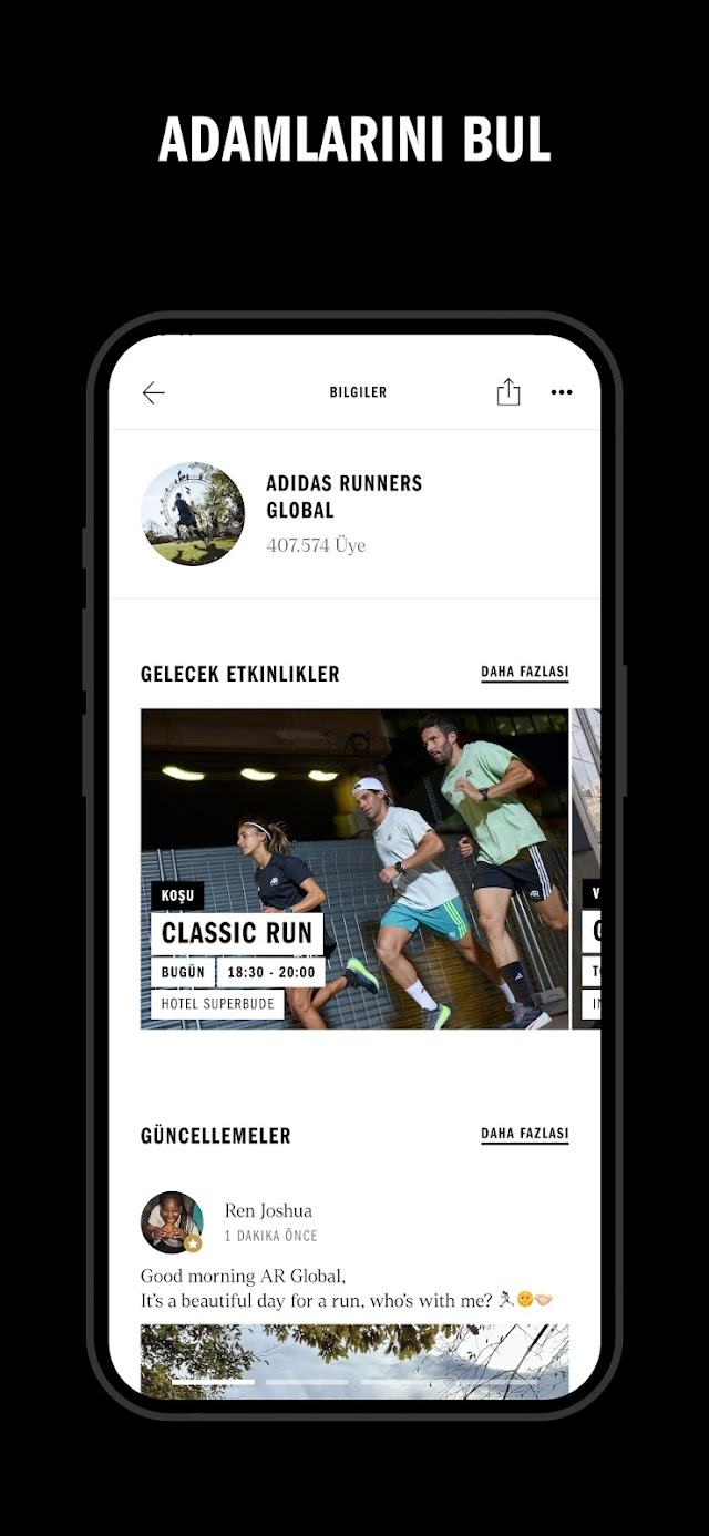 adidas Running App Runtastic Resimleri