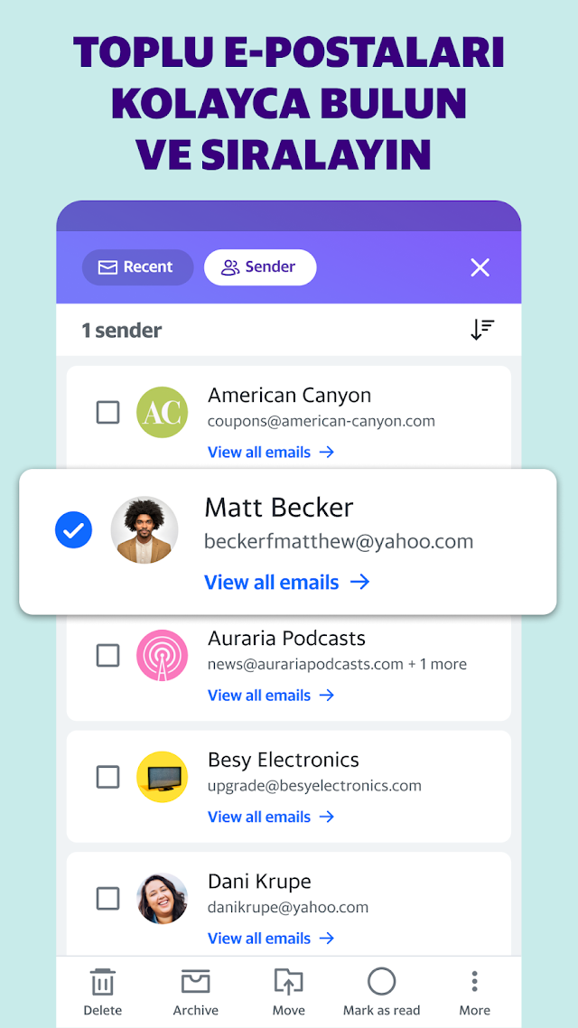 Yahoo Mail – Organize Kalın! Resimleri