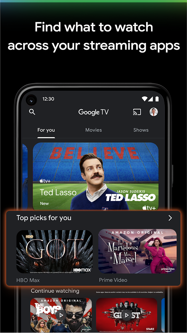 Google TV Resimleri