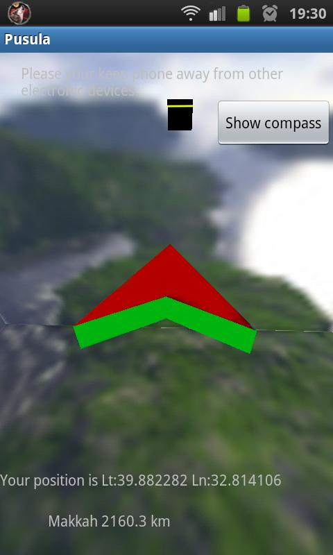 3D Pusula ve Kıble Resimleri