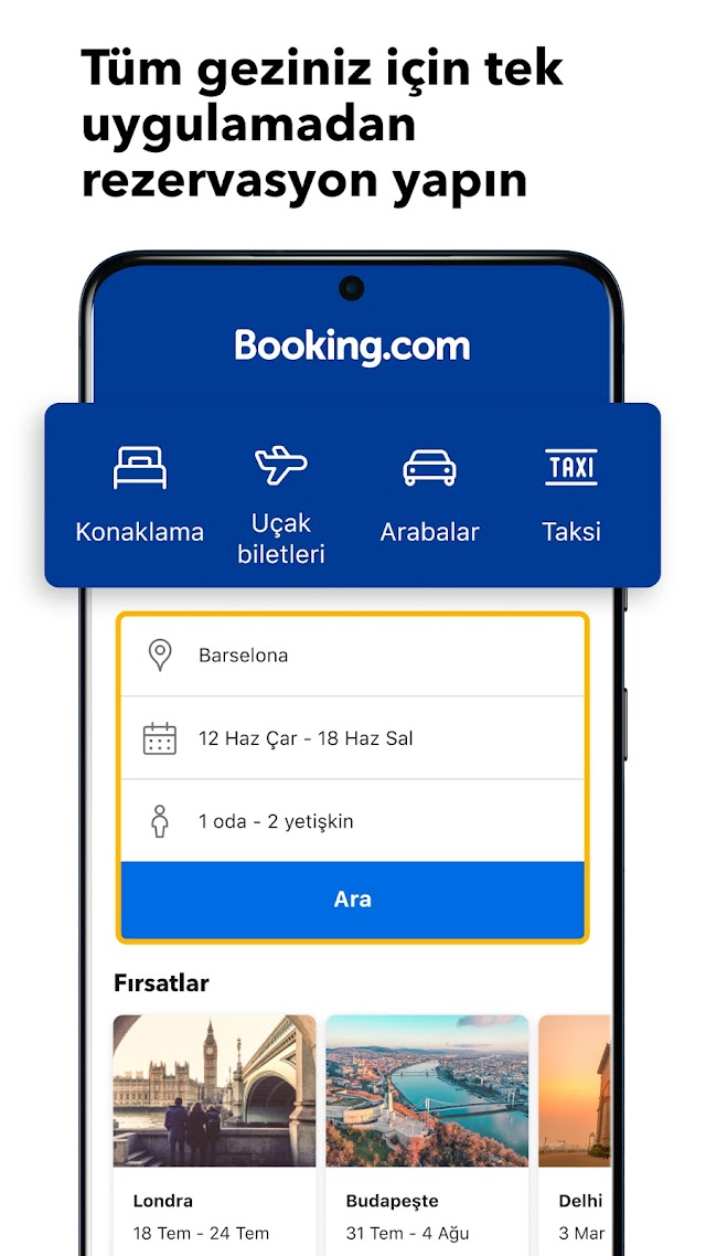 Booking.com Otel Rezervasyonu Resimleri