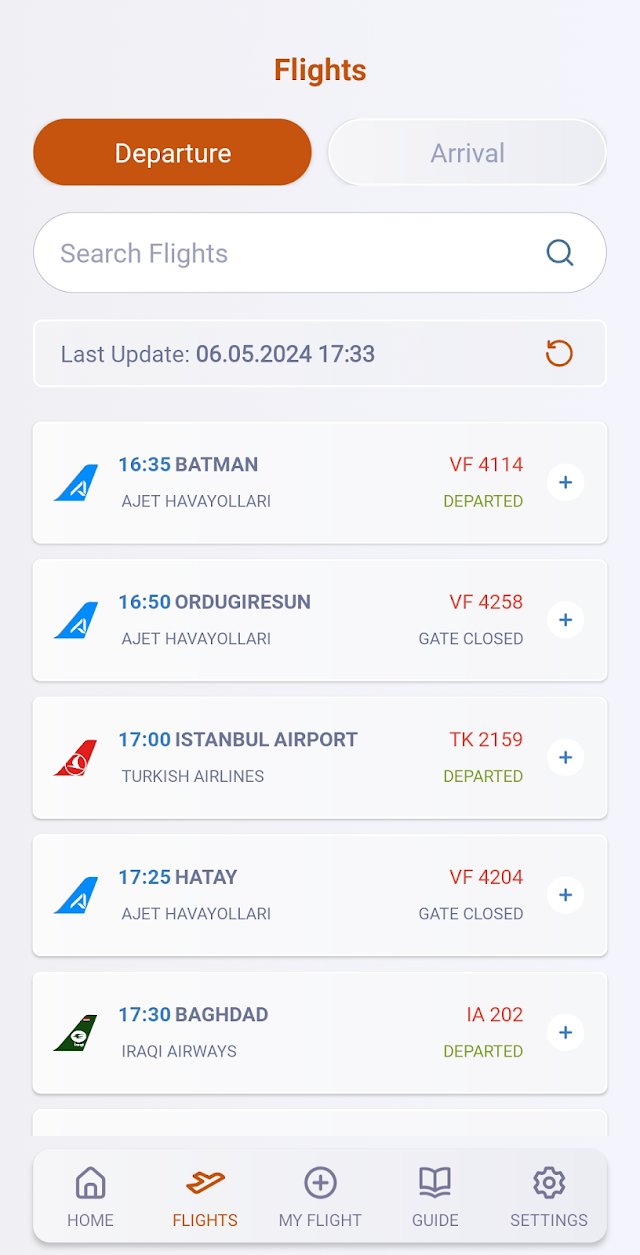TAV Mobile Resimleri