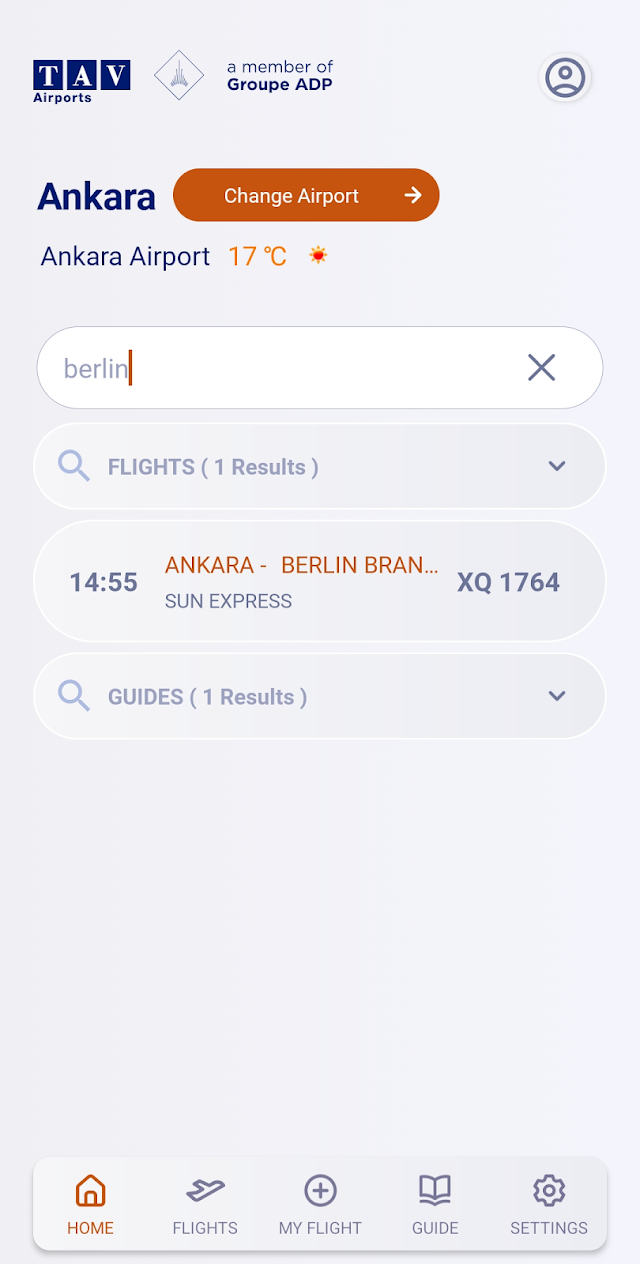 TAV Mobile Resimleri