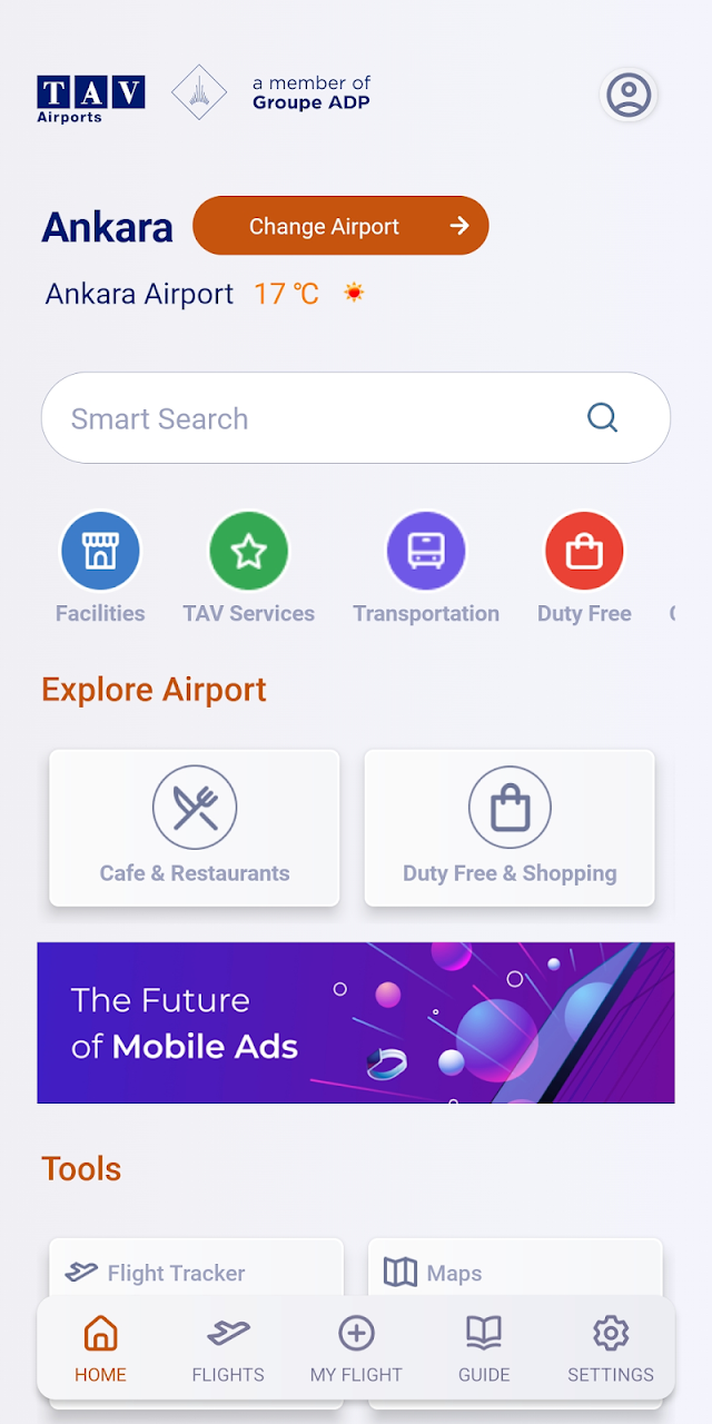 TAV Mobile Resimleri