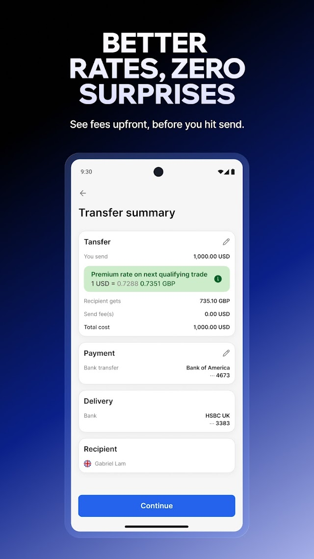 Xe Money Transfer & Converter Resimleri