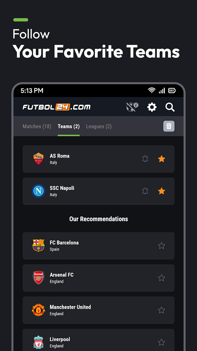 Futbol24 soccer livescore app Resimleri