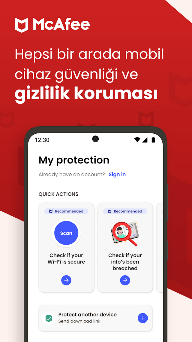McAfee Security: Antivirüs VPN Resimleri