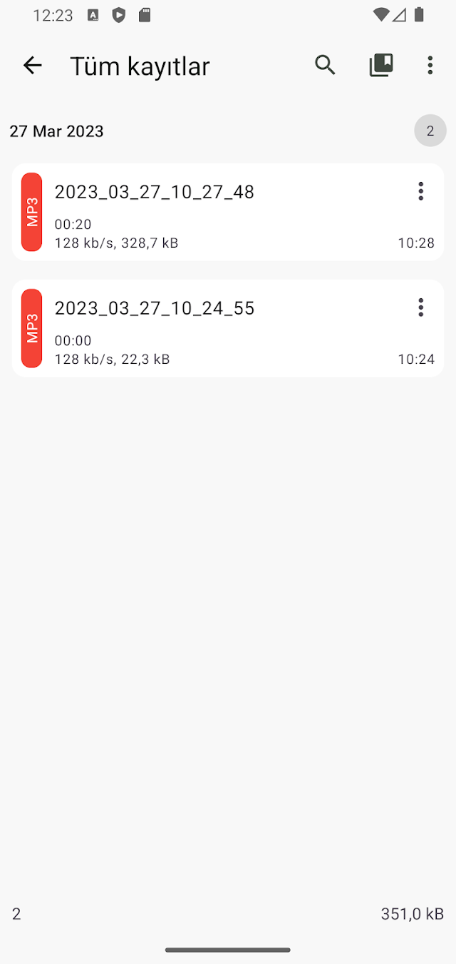 ASR ses kaydedici Resimleri