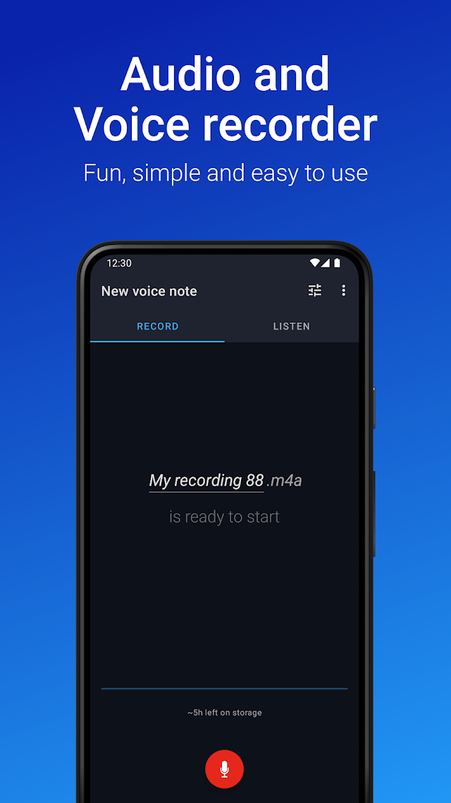 Easy Voice Recorder Resimleri
