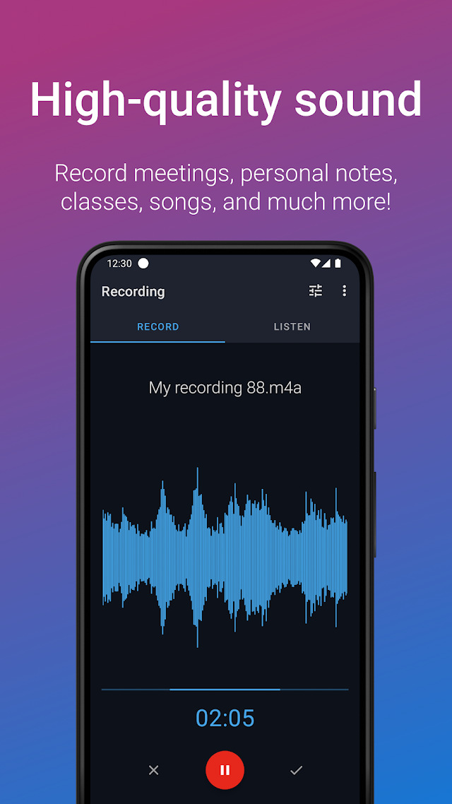 Easy Voice Recorder Resimleri