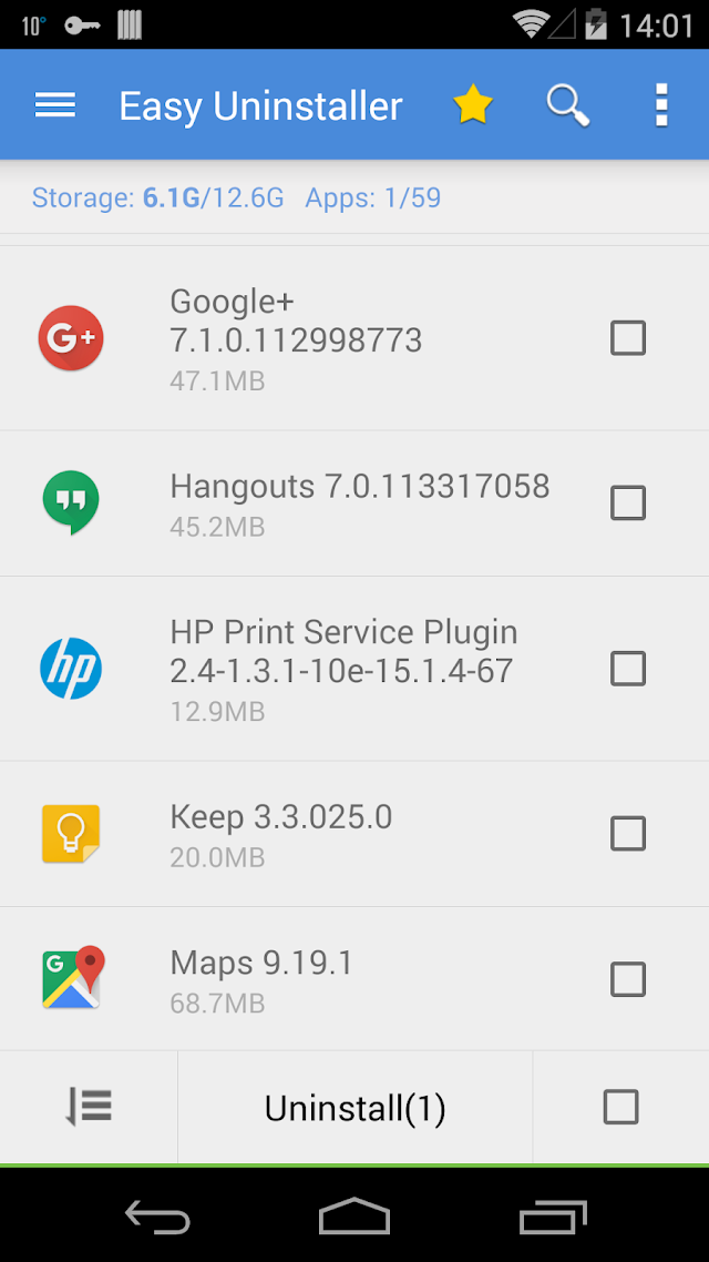 Easy Uninstaller - kaldırma Resimleri