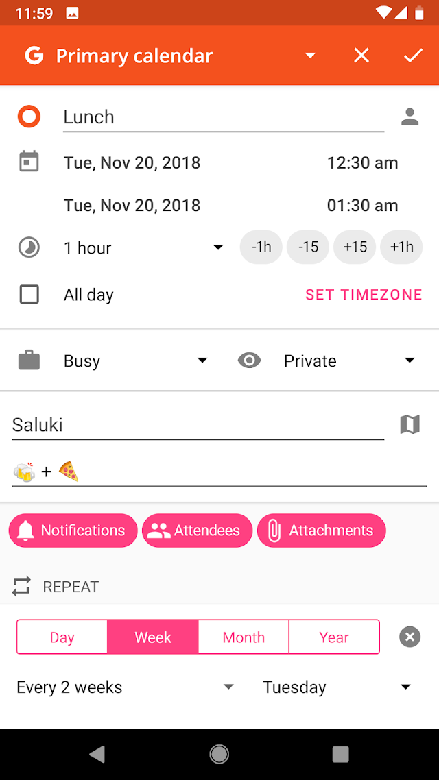 aCalendar - your calendar Resimleri
