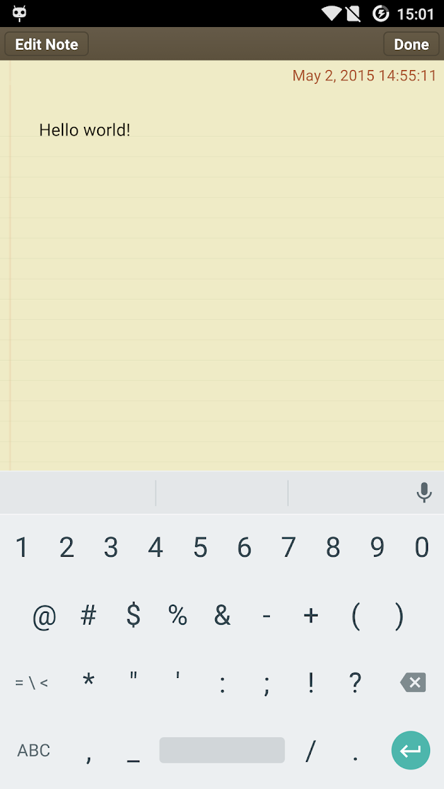 Classic Notes Lite - Notepad Resimleri