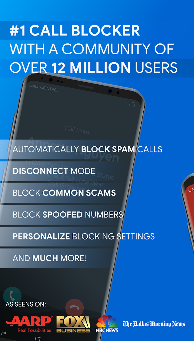Call Control. Call Blocker Resimleri