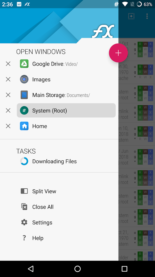 FX File Explorer Resimleri